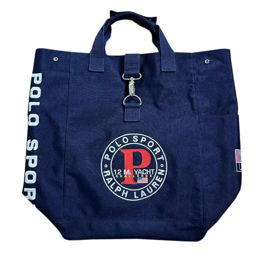 Vintage Polo Sport Ralph Lauren 12 M Yacht Challenge Tote